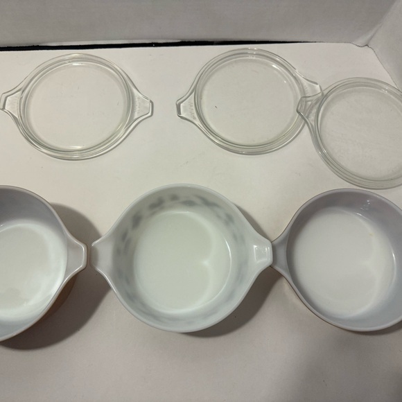 Vintage Early American Pyrex 6PC set - Picture 5 of 8